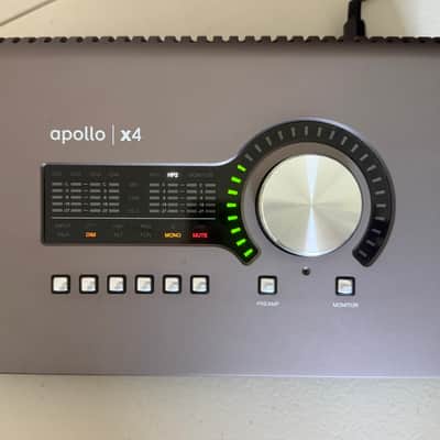 Universal Audio Apollo x4 QUAD Heritage Edition Thunderbolt 3 Audio Interface 2020 - Present - Gray image 3