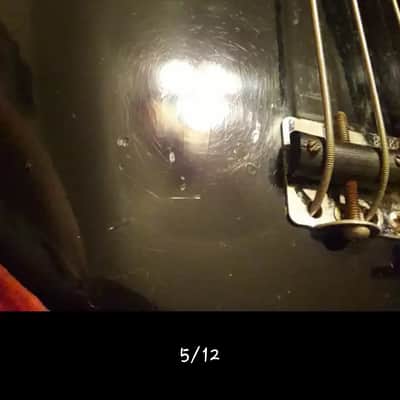 Original Fender Precision 1953 Black on Black image 4