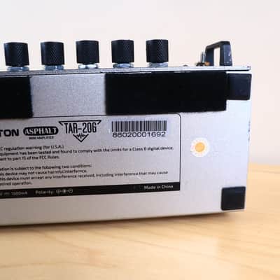 Valeton TAR-20G Asphalt 20-Watt Guitar Head image 12