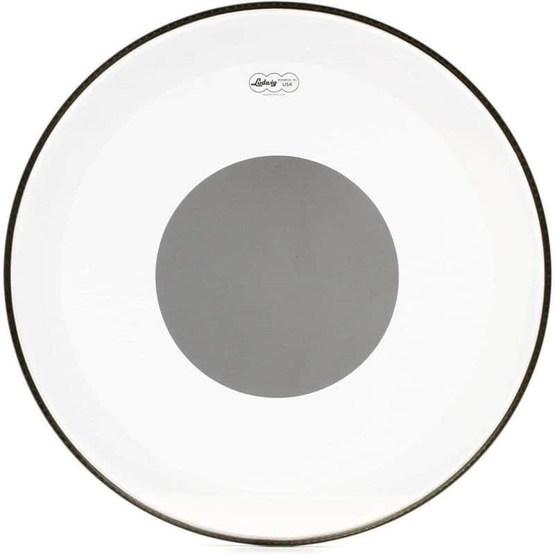 Ludwig Silver Dot Clear Bass Drumhead 22" image 1