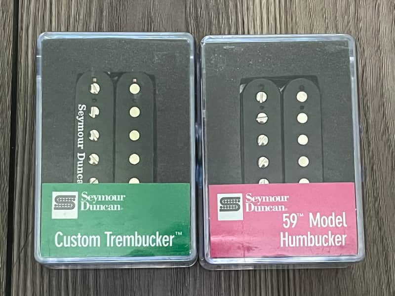 Seymour Duncan TB-5 Duncan Custom Trembucker / SH-1N 59 Model Neck Pickup Set image 1