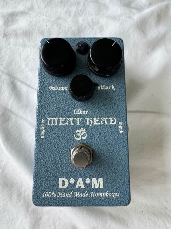 D*A*M* Differential Audio Manifestationz  Meathead fuzz, extremely rare serial #009, hand-built in 2007 by Differential Audio Manifestationz (DAM) image 1