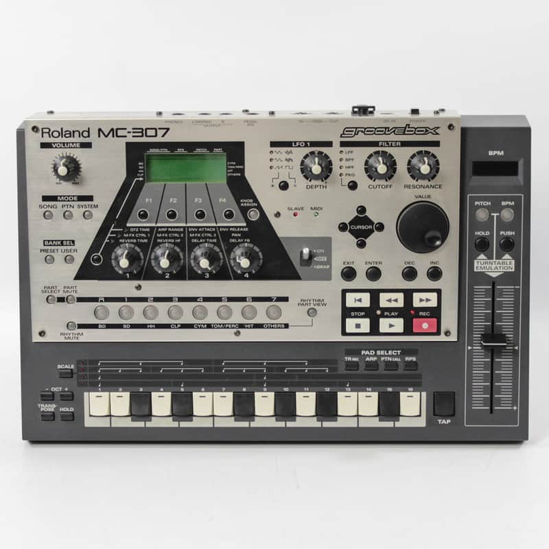 Roland MC-307 リズムマシン 入手困難】Roland groovebox MC-307