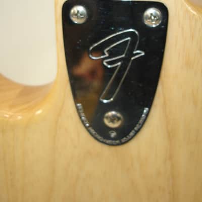 2007 Fender American Vintage '75 Jazz Bass, Rosewood Fingerboard, Natural image 16