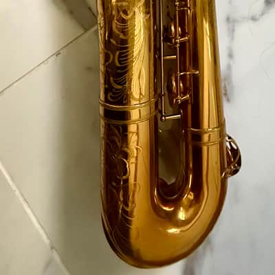 Selmer Balanced Action Baritone Saxophone 1935 - Original lacquer image 8