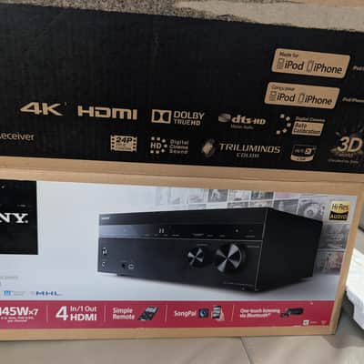 Sony STR-DH750 7.2 Channel 4K Ultra HD Hi-Res Audio Network Receiver with Bluetooth+Remote *NIB! Never Used* image 2