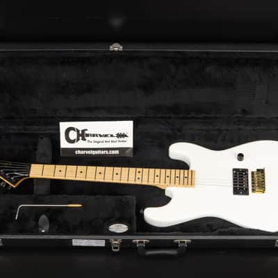 Charvel USA San Dimas Reissue Strat 1H - Snow White MN image 3