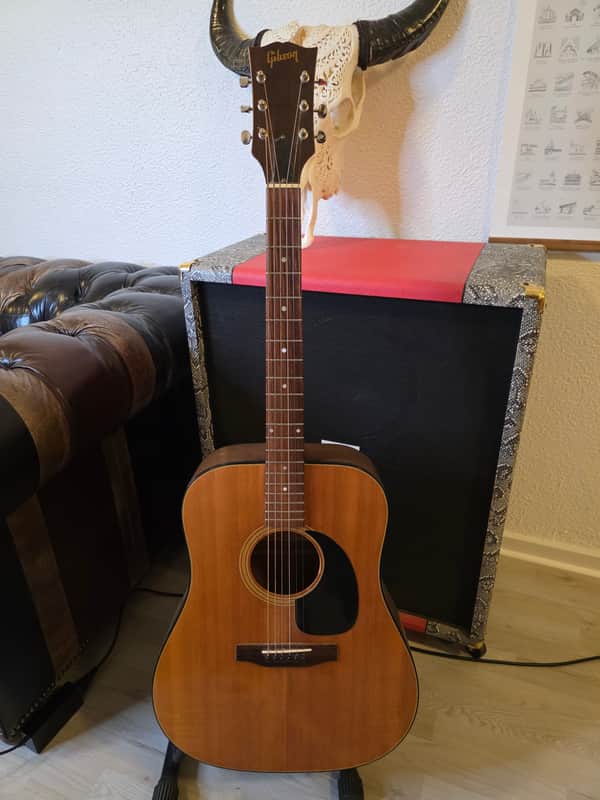 1970 Gibson J-50 Deluxe J50 Kalamazoo Vintage 70s Acoustic Guitar