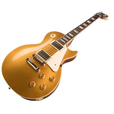Gibson Les Paul Standard 50s Electric Guitar Gold Top image 3