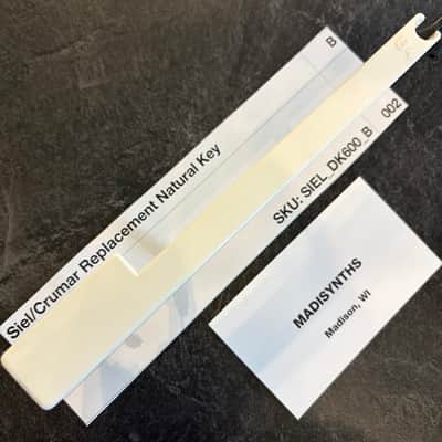 Fatar Replacement B Key (Siel & Crumar Synths) for Siel DK-600, Opera 6, DK-700, DK-80; Crumar Bit One, Bit 99