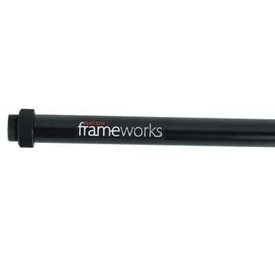 Gator GFW-MIC-MINIBM9 Adjustable 9" Mini Boom Drum Mic Stand w Clamp Extender image 14