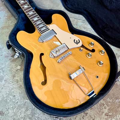 Peerless MIK Epiphone Casino Reissue Natural original vintage Korea OX image 2