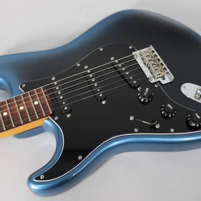 2021 Fender American Professional II Stratocaster Left-Hand Dark Night w/OHSC image 8