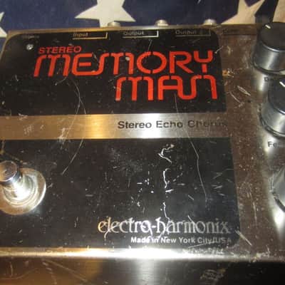 ~1979 Electro Harmonix Memory Man Black and Red image 1