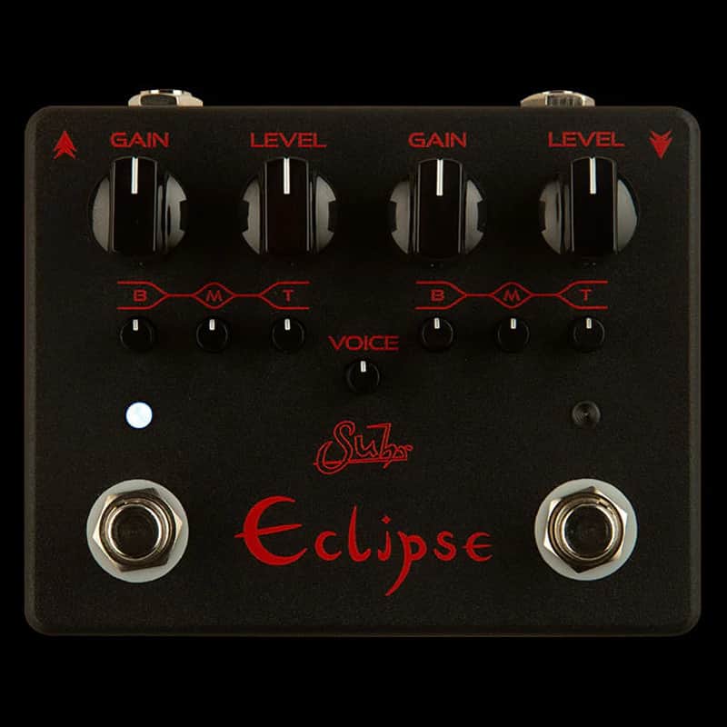 Suhr Eclipse Dual Channel Overdrive/Distortion Pedal - Black Edition image 1