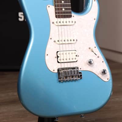 2016 Schecter USA Custom Shop Traditional Wembley Lake Placid Blue SSS image 10