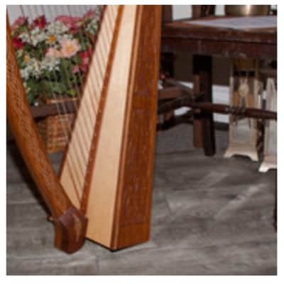 Roosebeck HTHAC-K | Heather Harp 22-String Chelby Levers Knotwork image 6