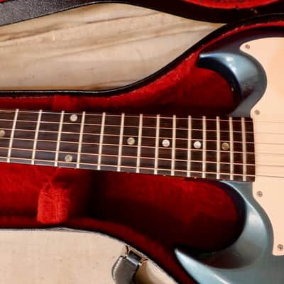 Gibson Melody Maker SG Body 1966 - Pelham Blue image 17