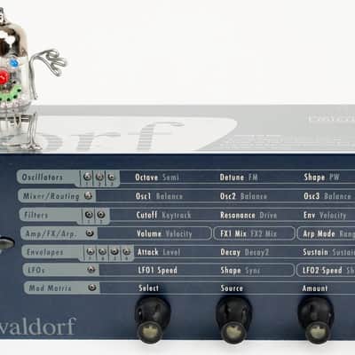 Waldorf Micro Q Synthesizer Rack Blau + Neuwertig + 1,5 Jahre Garantie image 8