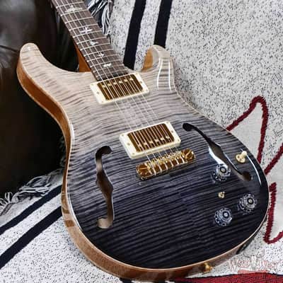 PRS Wild West Guitars 25th Anniversary Limited Run Wood Library Artist Package Hollowbody II Piezo Frostbite Fade (Private Stock Color) 5.60 LBS (US Only / No International Shipping) image 8