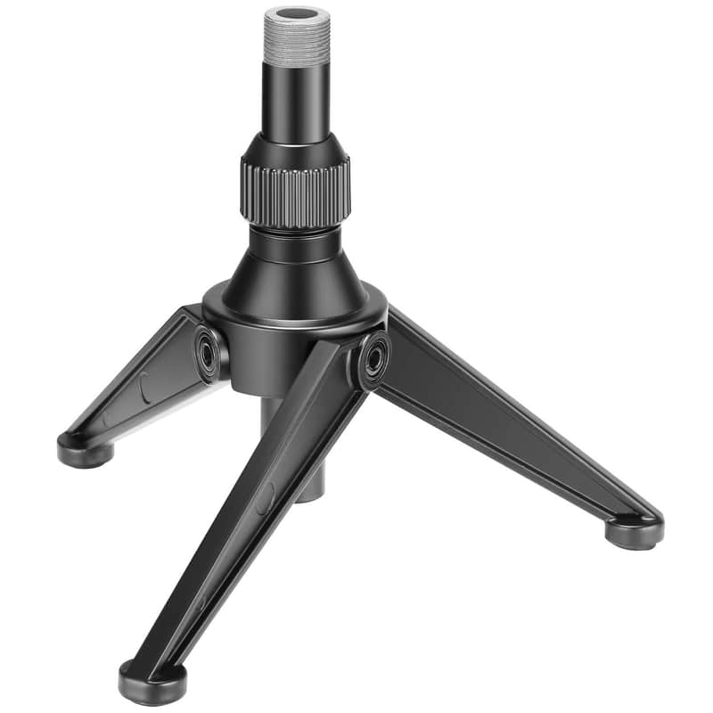 Mini Desktop Microphone Tripod Stand (Mic Stand) image 1