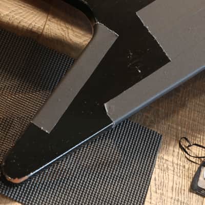 Unplayed! 2022 Gibson Custom Shop Artist Kirk Hammett 1979 Flying V Electric Guitar Murphy Aged Ebony + COA OHSC image 15