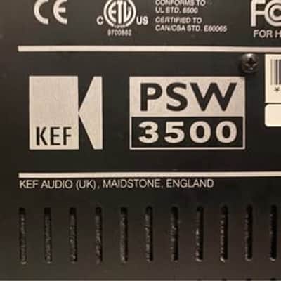 KEF KEF KHT9000 ACE (5 SP3401 satellite/center speakers with SP3413 stands) 2000's - silver PLUS Denon AVR-3200 Mixer image 6