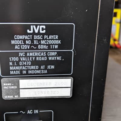 Vintage JVC XL-MC2000BK image 2