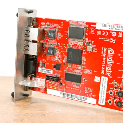 Audinate Dante-MY16-AUD 16-Channel Dante Network I/O Card CG01536 image 6