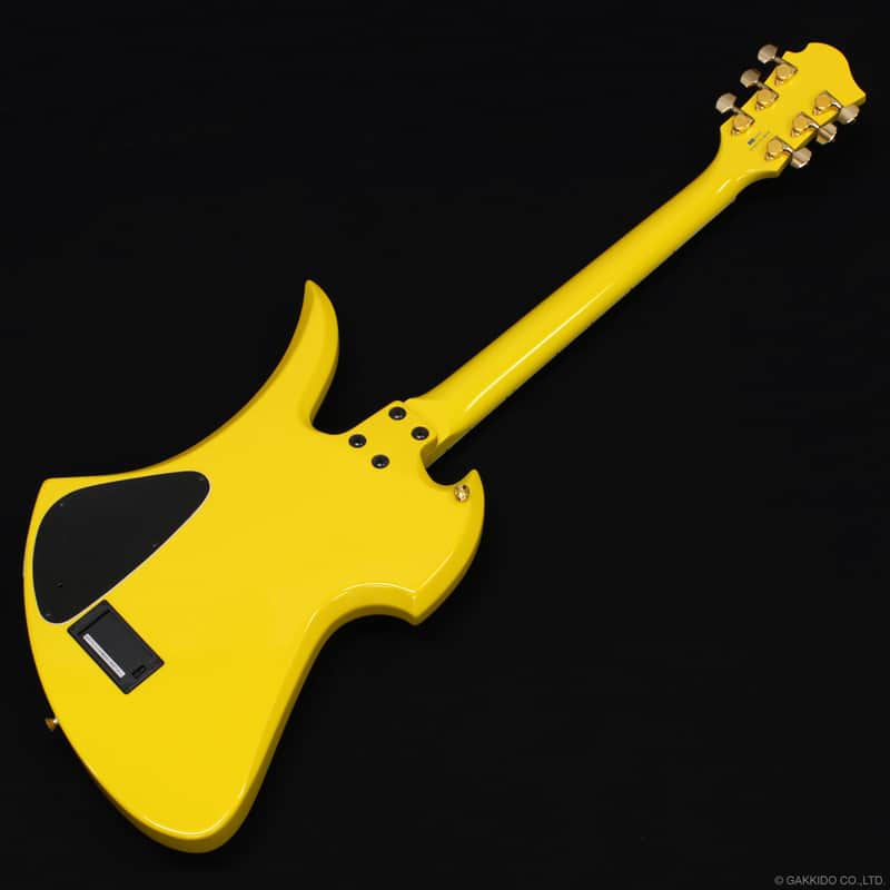Burny MG-165S HY Yellow Heart, hide Signature Model, Made in | Reverb
