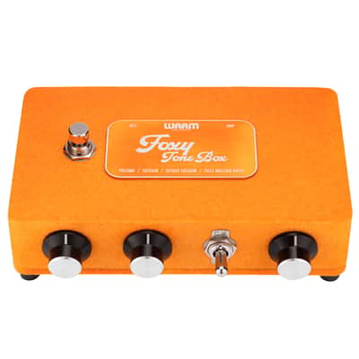 Warm Audio Foxy Tone Box Fuzz Pedal - Orange image 2