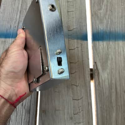 Mosrite Fuzzrite 1960s - Silver vintage electric guitar pedal fuzz image 10