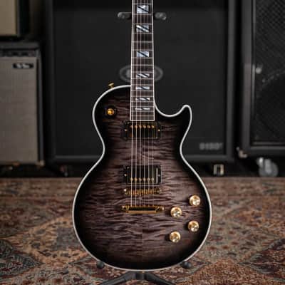 Gibson Les Paul Modern Supreme Electric Guitar - Translucent Ebony Burst with Hardshell Case - Used image 4