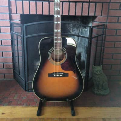 Epiphone Hummingbird Artist 2013 - 2020 - Vintage Sunburst image 1