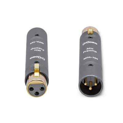 Hosa Active Micropone Preamplifier XLRM to XLRF | MPA-149 image 2