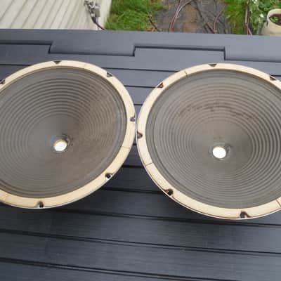 Pair 1962 Rola Alnico 12" Speakers / 8 ohm image 4