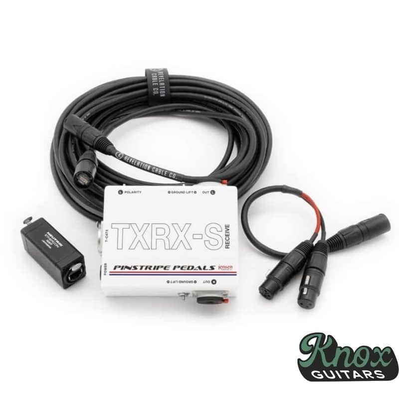 Pinstripe Pedals TXRX-S-exp – (Expansion Kit for DISO+) Stereo Analog Guitar Signal Management System via TCAT5e - 100 ft image 1