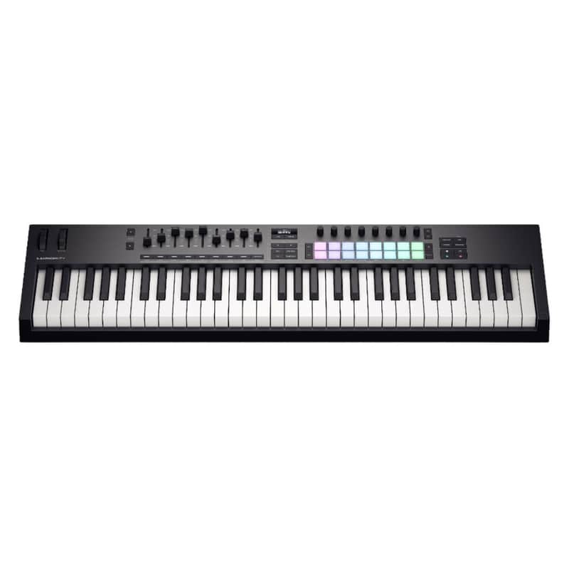 Novation Launchkey 61 MK4 61-Key USB MIDI Compact All-In-One DAW Keyboard Controller with Ableton Live 12 Lite and 16 Velocity Sensitive Pads image 1