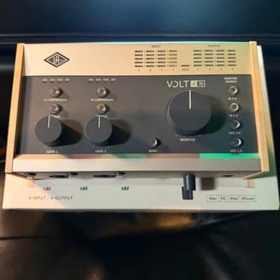 Universal Audio Volt 476 USB-C Audio Interface 2021 - Present - Tan / Gray image 10