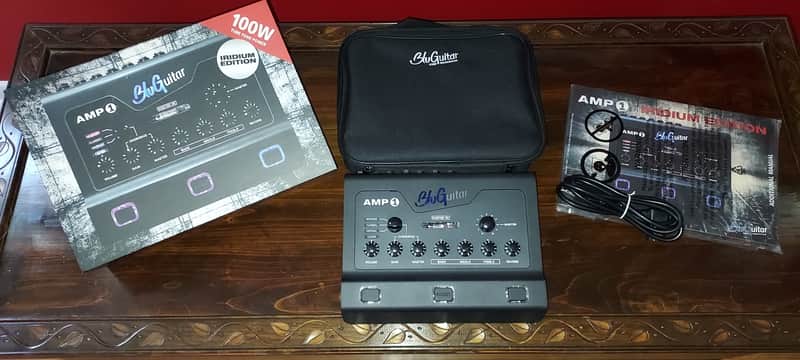BluGuitar Amp1 Iridium Edition 100-Watt Nanotube Pedalboard Guitar Amp 2019 - 2020 - Black Bild 1