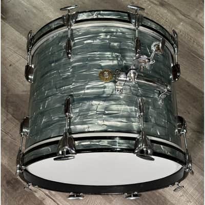 Vintage Gretsch Progressive Jazz Drum Set 18/12/14/14 image 11
