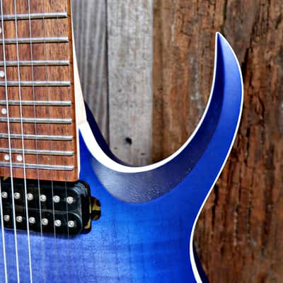 Ibanez RGA42FM-BLF Standard - Blue Lagoon Burst Flat image 6
