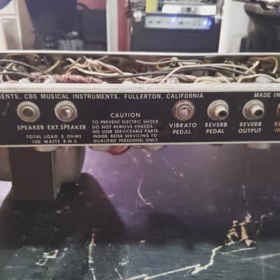 Fender twin reverb amp Twinreverb 1953-1957 - Just the head image 2