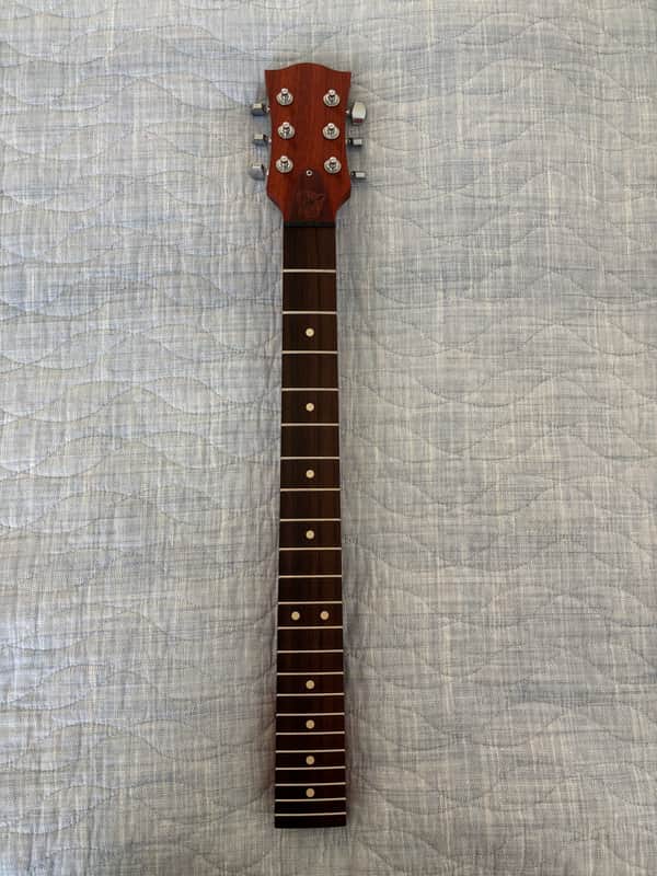 Warmoth Hombre Padouk Neck Hipshot Tuners imagen 1