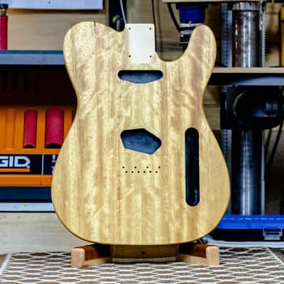 Iroko and Maple Tele Body / Iroko & Ash Tele image 3
