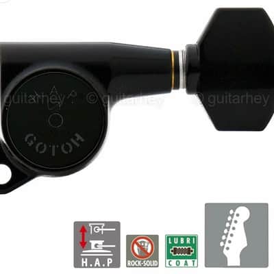 Gotoh SG381 H.A.P L2+R4 Non-Locking - Black image 4
