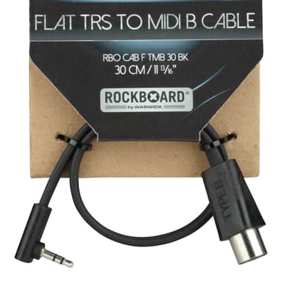 Rockboard Flat TRS to MIDI Type B Cable 30cm w/ FAST Same Day Shipping image 4