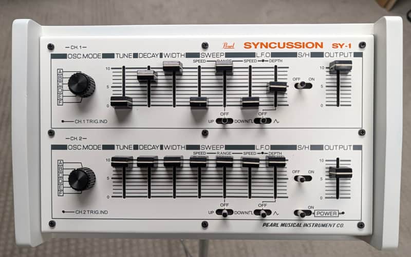Pearl Syncussion SY-1 1979 - White imagen 1