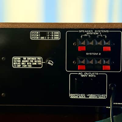 🎶✨ Marantz SR 2000 Vintage Stereo Receiver w/ Wood Case — Serviced, Ultrasonic-Cleaned image 15