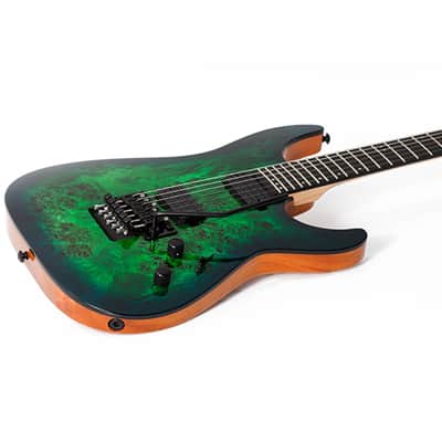 C-6 Pro Floyd - Aqua Burst Schecter image 3